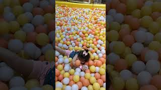 Omaxe connaught place mall Sea of balls October 20235 [upl. by Yulma]