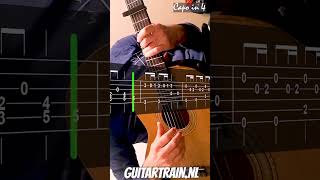 Guitar Tutorial with Guitar Tabs of Memories by Maroon 5 guitar guitarra violão guitartabs [upl. by Acinaj741]