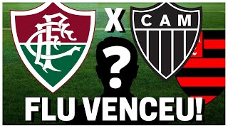 🚨 URGENTE FLU VENCE FLAMENGO E ATLÉTICOMG EM DISPUTA POR ESTRELA DA BASE [upl. by Yortal]