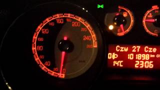 Fiat Bravo II 19 MultiJet JTD 0100 kmh acceleration [upl. by Farrington]