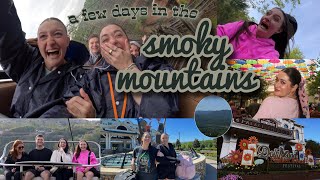 our Smoky Mountain getaway Dollywood mountain coasters and lots of foooood ⛰️ [upl. by Genaro]