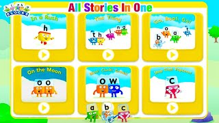 Alphablocks worldFull collectionAlphablocks stories for kids [upl. by Anihsat]