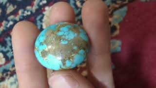 Natural Persian Turquoise Gemstone [upl. by Ssilem305]