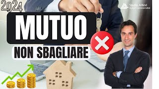 🚨INFO UTILI da sapere quando si fa un MUTUO [upl. by Pedaias108]