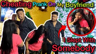 Cheating Prank On My Boyfriend😱 i slept with someone Prank On My Boyfriend 😰😬 Prank Gone Wrong❌ [upl. by Africa]