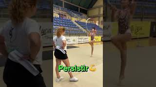 Insistir Persistir y Nunca Desistir 💪🏆💚💚💚💚shorts youtubeshorts shortdegimnasia gimnasiarítmica [upl. by Notneuq]