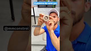 Como fazer prateleira com cano de pvc [upl. by Annert]