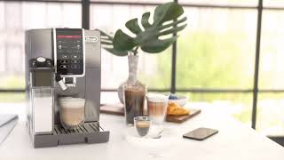 Fully Automatic Coffee Machine DeLonghi ECAM37095TI Dinamica Plus with LatteCrema System [upl. by Venu]