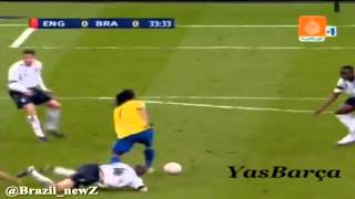 Ronaldinho vs Gerrard Nutmeg and go down Steven [upl. by Serica768]