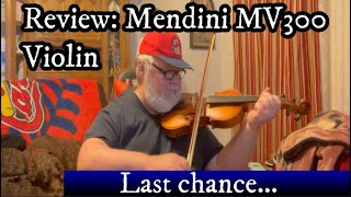 Review Mendini MV300 Violin [upl. by Alyam]