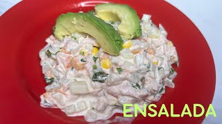 ENSALADA DE ATÚN en 15 minutos [upl. by Aivatnahs]