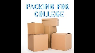 Packing for College What do you really need [upl. by Frayne]