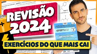 ⏰ REVISÃO DEFINITIVA ENEM 2024 O que mais cai em QUÍMICA NO ENEM [upl. by Faxan]