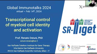 quotTranscriptional control of myeloid cell identity and activationquot by Dr Renato Ostuni [upl. by Mcclary]