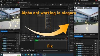 Alpha not working in Niagara Unreal engine  Fix  Ultimate Animation Studio [upl. by Dira]