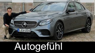 MercedesAMG E43 FULL REVIEW test driven V6 400 hp EClass EKlasse sedan Limousine [upl. by Weywadt]