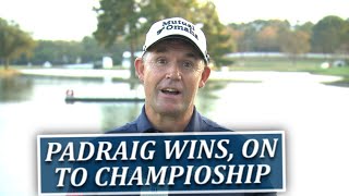 Padraig Harrington Wins amp Advances To Champs Tour Championship [upl. by Ul]