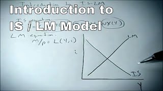 Introduction to IS LM model [upl. by Akeme713]