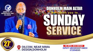 DONHOLM MAIN ALTAR  SUNDAY SERVICE [upl. by Capp]