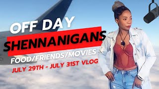 Flight Attendant Reserve Life  Vlog 21 Enjoying 3 Days Off With Friends And A Date to Deadpool [upl. by Bertold182]