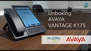 AVAYA Vantage K175  Un telefóno diseñado para usarlo desde cualquier espacio de trabajo [upl. by Moreen]