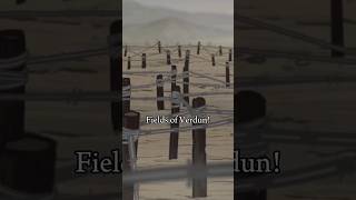 Sabaton  Fields of Verdun  Battle of Verdun Animated [upl. by Ilime]