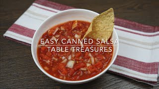 Easy Canned Salsa [upl. by Oberon]