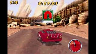 Cars MaterNational Championship GBA Gameplay Part 7 [upl. by Eillek]