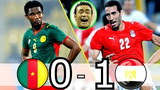 Cameroon vs Egypt AFCON 2008 Final0x1 Cameroon vs Egypt All Goals amp Highlights [upl. by Berns]