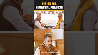 Vision for Himachal vikramadityasingh thehimachalipodcast shortsindia podcast mandiloksabhaseat [upl. by Syck]