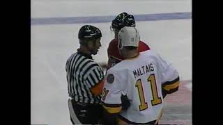 22 Kansas City Blades vs Chicago Wolves third period amp Kansas City Blades vs Houston Aeros 1998 [upl. by Catha]