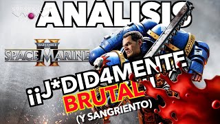 Warhammer 40K Space Marine II Análisis 4k Sensession ¡Visceralmente divertido [upl. by Rodge771]