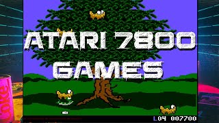 Atari 7800 Games [upl. by Nyletak]