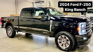 2024 Ford F250 King Ranch Diesel High Output 67 [upl. by Garnes209]