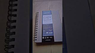 unboxing brustro gray sketchbook brustrobook 💝💙 ❤️💞 [upl. by Floyd]