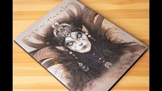 Celtic Faeries by JeanBaptiste Monge book flip [upl. by Tut]