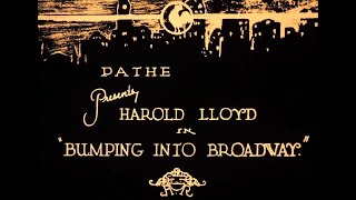 Harold Lloyd  Bumping Into Broadway  1919 [upl. by Eloise261]