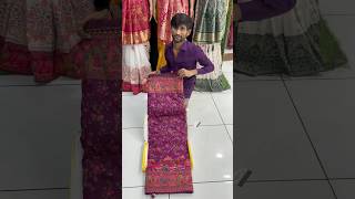 A very beautiful pure pasmina silk wine colour Sarees youtube instagram shorts trending new￼ [upl. by Sparhawk]