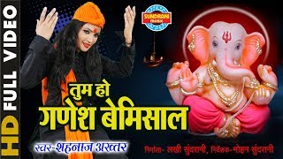 Tum Ho Ganesh Bemishal  तुम हो गणेश बेमिसाल  Singer  Shahnaz Akhtar  Video Song  Lord Ganesh [upl. by Kegan]