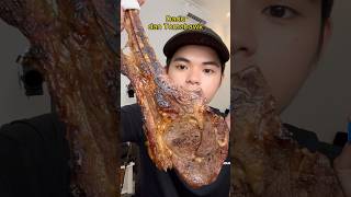 Makan tomahawk steak 1 kali suap [upl. by Enneiluj]