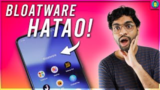 Bloatware Remover Android 🔥 Uninstall Bloatware Android without Root [upl. by Namwob]