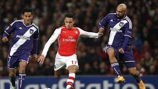 Arsenal vs Anderlecht 33  All Goals and Full Highlights HD 2014 [upl. by Erine]