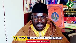 🛑Firi nouniya leçon 13 avec Oustaz Sidi Ahmed Mbaye [upl. by Angell]