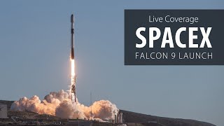 Watch live SpaceX Falcon 9 rocket launches 53 payloads from California [upl. by Holcman]