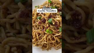 DONT MISS OUT ON THIS ASIAN GARLIC NOODLE RECIPE shorts [upl. by Aicatsanna]