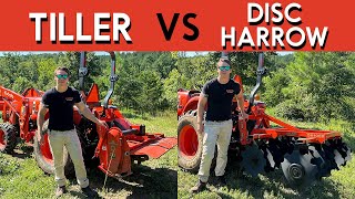 Tiller VS Disc Harrow [upl. by Mimi]