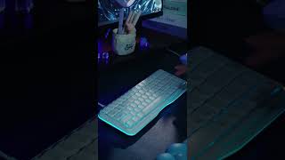 This keyboard lighting effect is so comfortablekemove keyboard desksetup keyboards [upl. by Ennaylil]