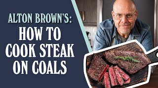 How to Cook Steak on Coals [upl. by Budding]