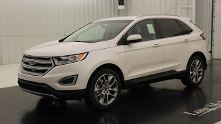 2015 Ford Edge Titanium Standard Equipment amp Available Options [upl. by Daveda988]