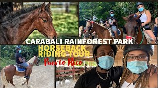 Carabali Rainforest Park Horseback Riding Tour [upl. by Chute355]